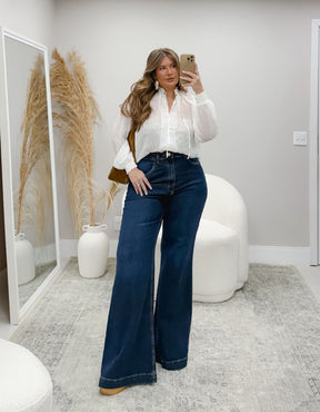 Calça Flare Jeans