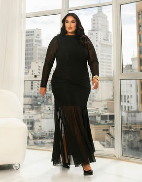 Vestido Tule Fatale