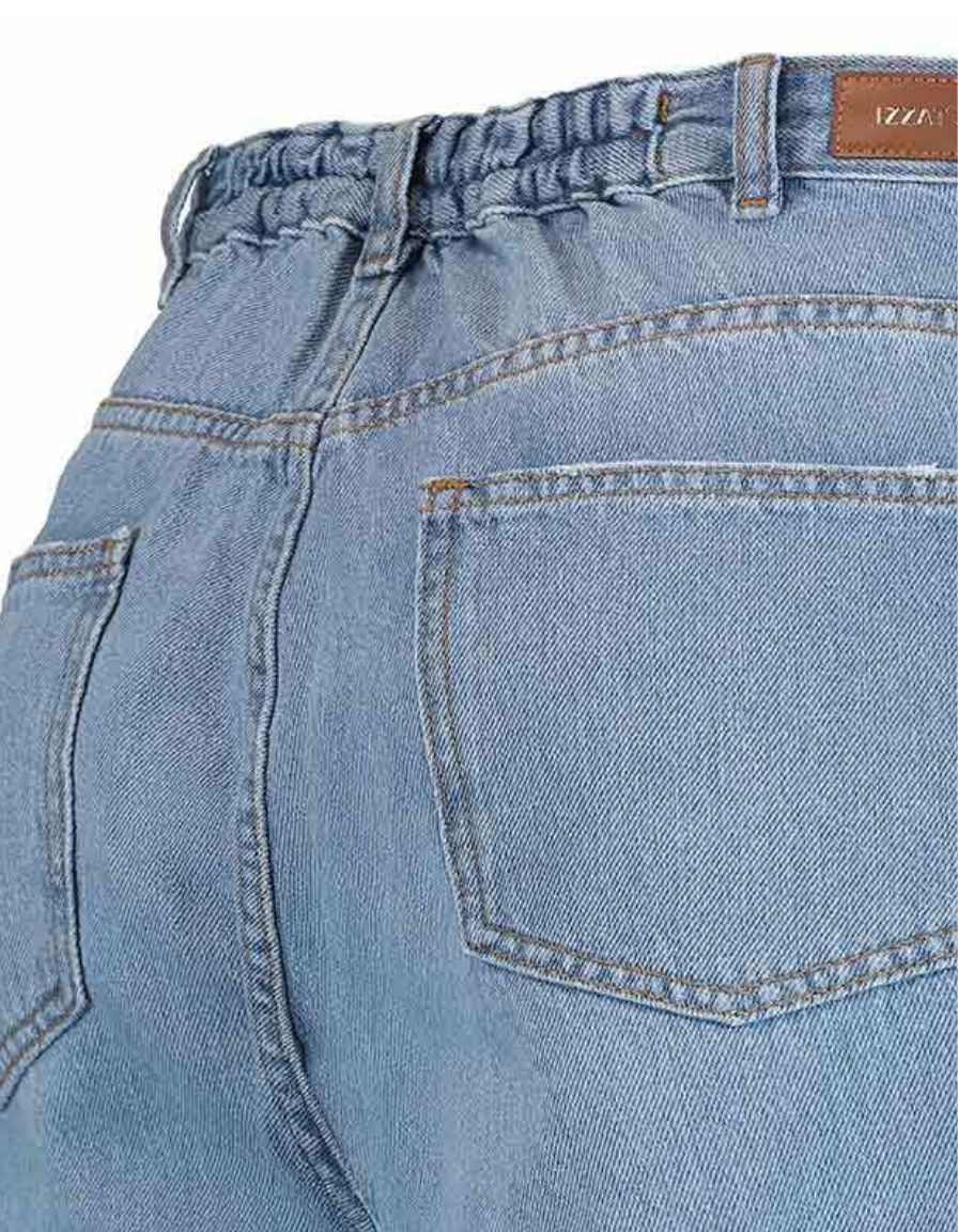 Calça Jeans Cós Transpassado