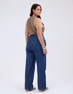 Calça Reta Jeans Luna