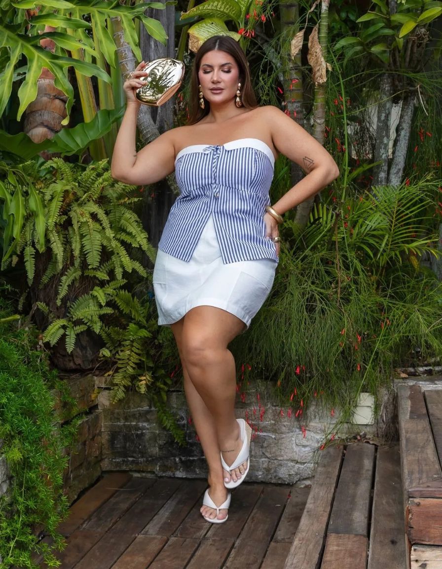 Shorts Saia Com Bolsos Jade