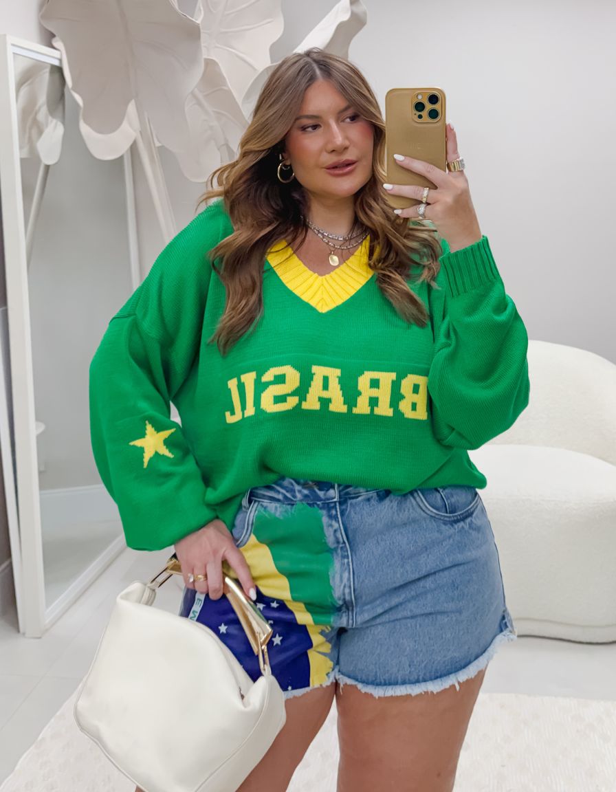 Blusa Brasil Star
