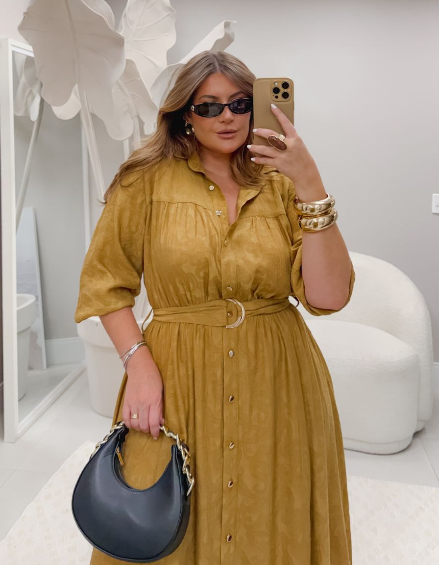 Vestido Chemise + BOLSA DE BRINDE