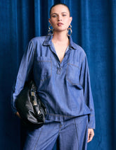 Camisa Jeans Tencel
