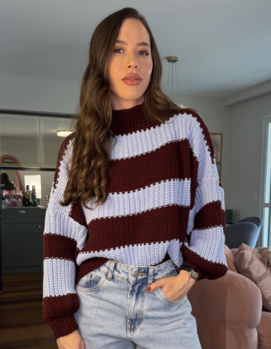Blusa Tricot Nuvem