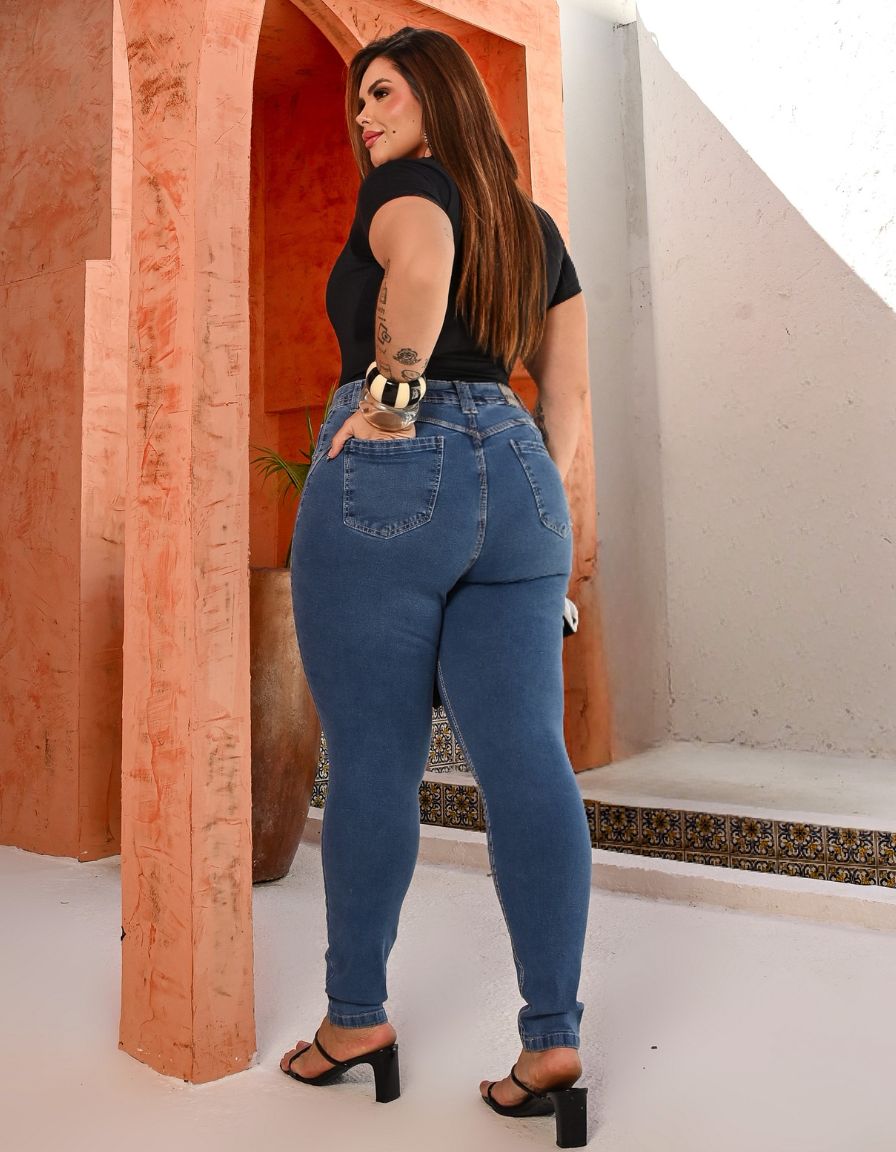 Calça Jeans Skinny