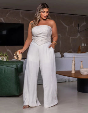 Max Cropped Bordado
