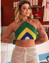 Shorts Crochê