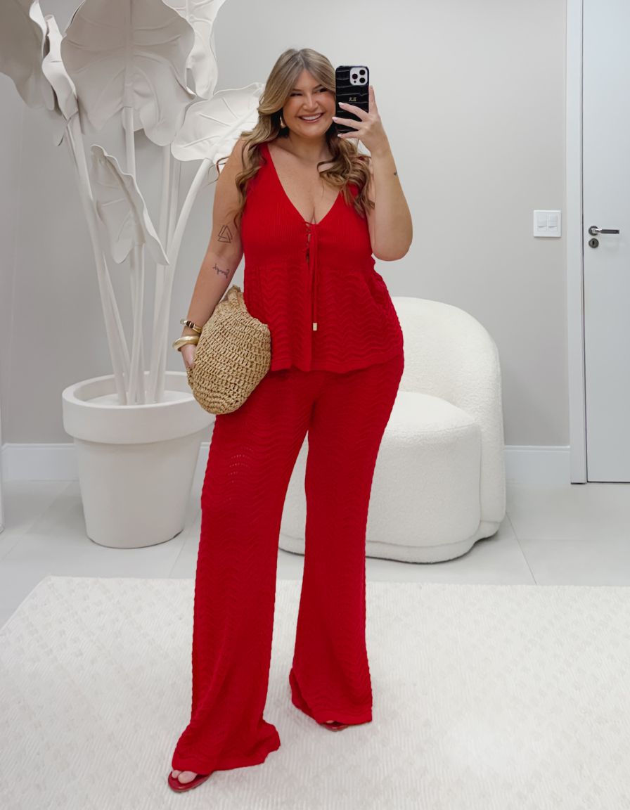 Conjunto Tricô Sophia