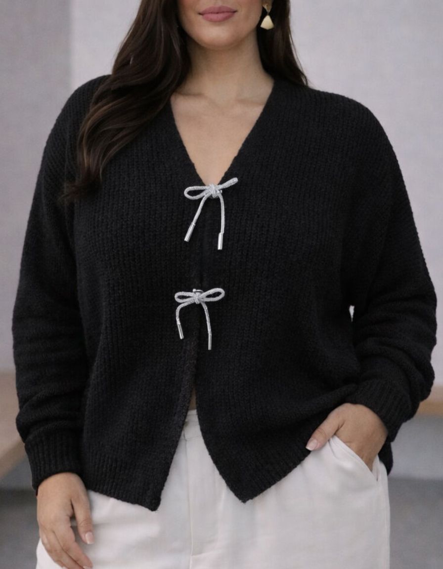Blusa Laço Tricot