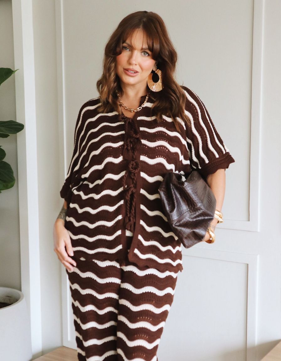 Conjunto Tricot Ondas