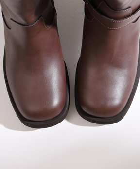 Bota Cano Plus New Biker Classic Marrom