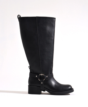 Bota Cano Plus New Biker Classic Preta