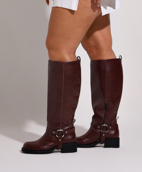 Bota Cano Plus New Biker Classic Marsala