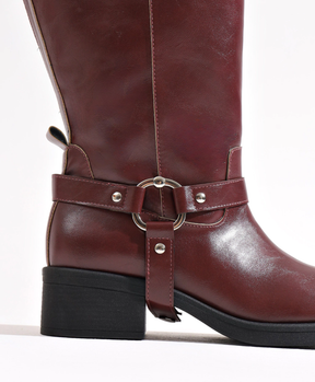 Bota Cano Plus New Biker Classic Marsala