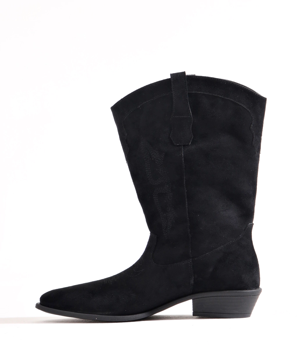 Bota Country Cano Curto Preta