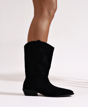 Bota Country Cano Curto Preta