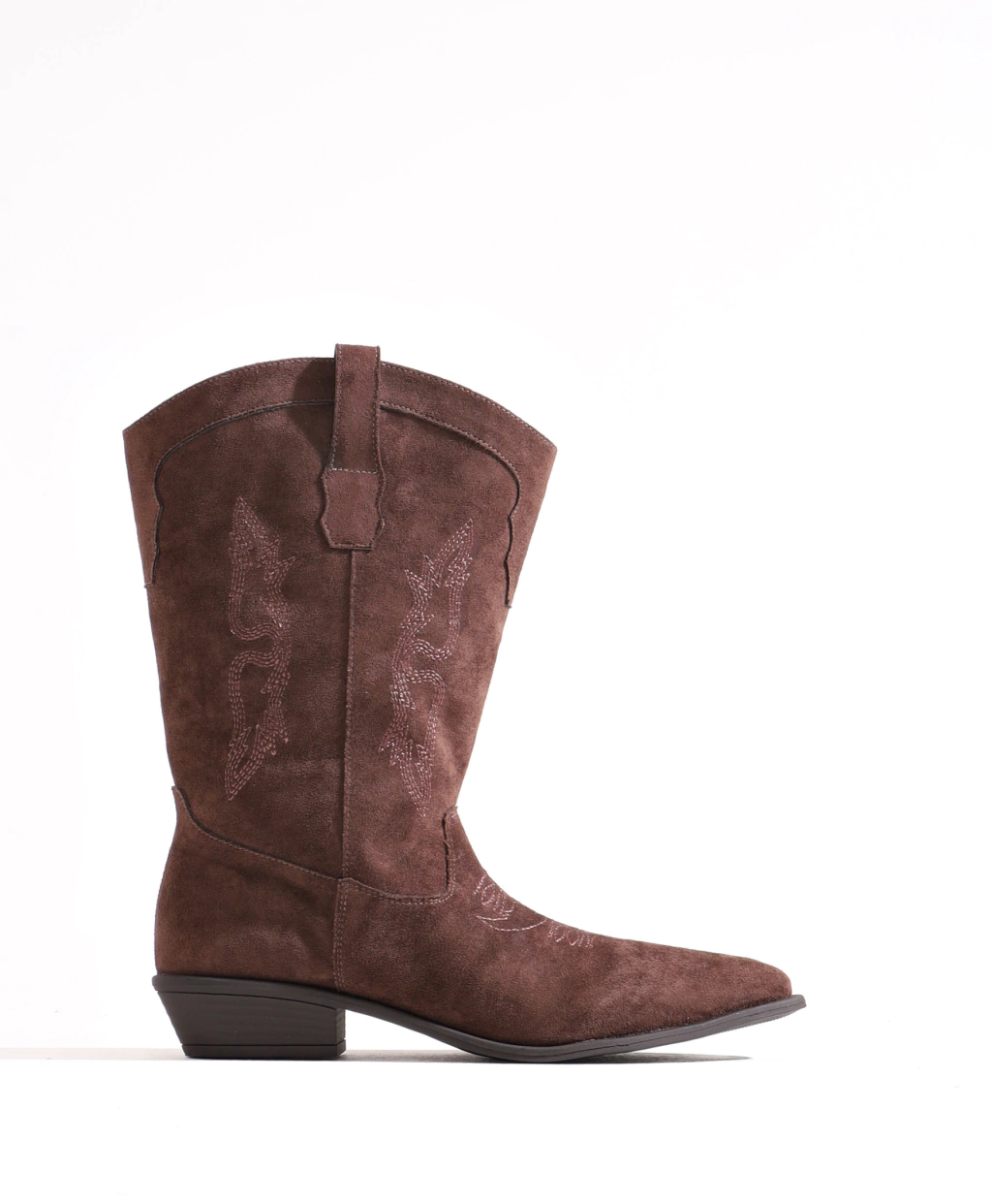 Bota Country Cano Curto Marrom