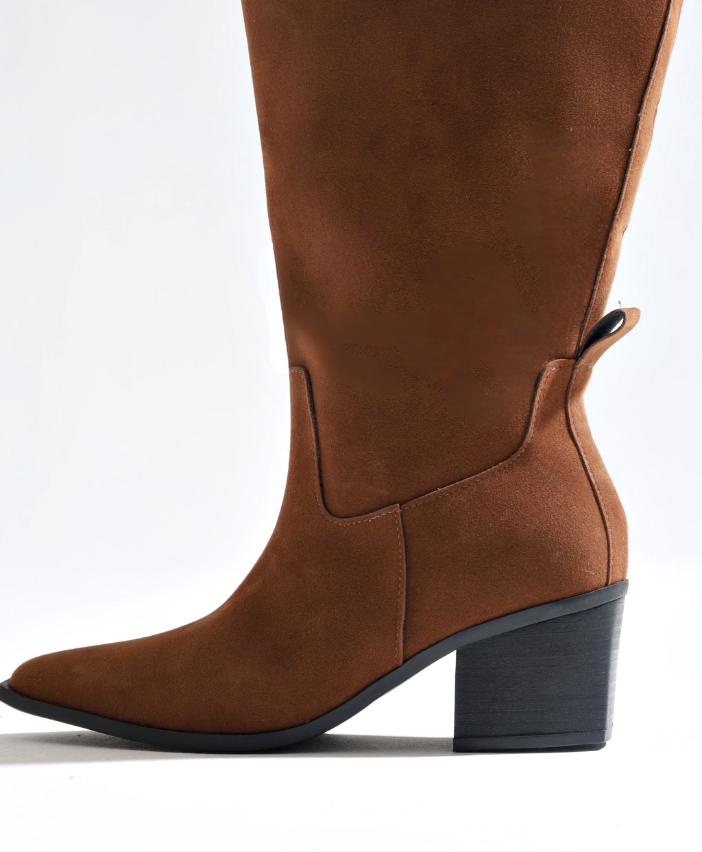 Bota Cano Plus Acamurçada Marrom