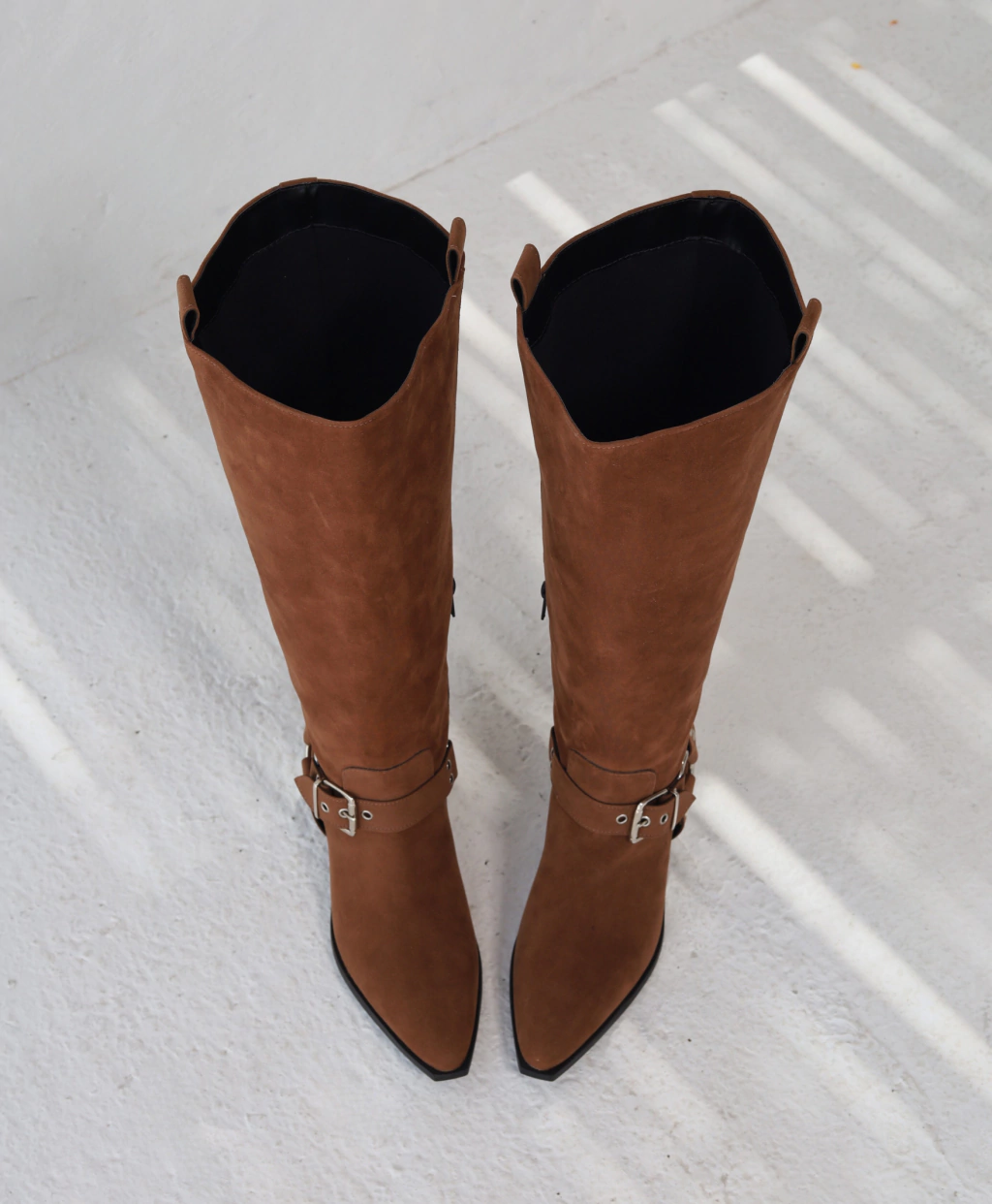 Bota Cano Plus Acamurçada Marrom