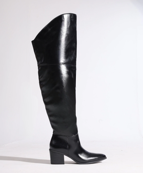 Bota Over The Knee Preta