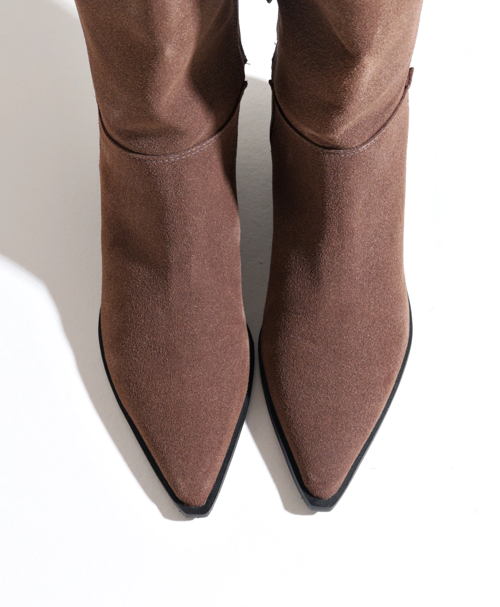 Bota Cano Plus Western Acamurçada Marrom
