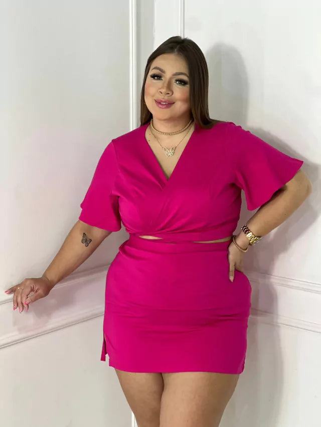 Conjunto Luxe Santorini I – 2 Peças – Plus Size
